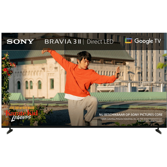 SONY 43'' BRAVIA 3 II - Ultra HD 4K - Direct led-tv - 43 inch - 2026
