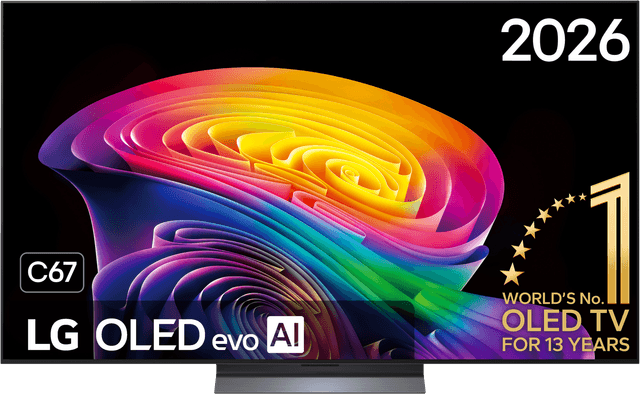LG OLED evo AI 65C6ELA Smart - OLED 4K - OLED-tv - 65 inch - 2026