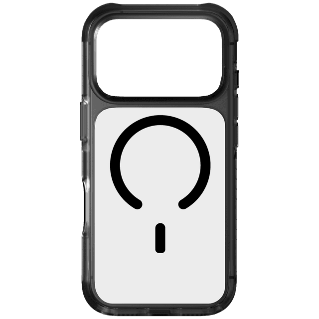 UNIQ iPhone 17 Pro Case Combat MagSafe Black Telefoonhoesje voor Apple iPhone 17 Pro Zwart