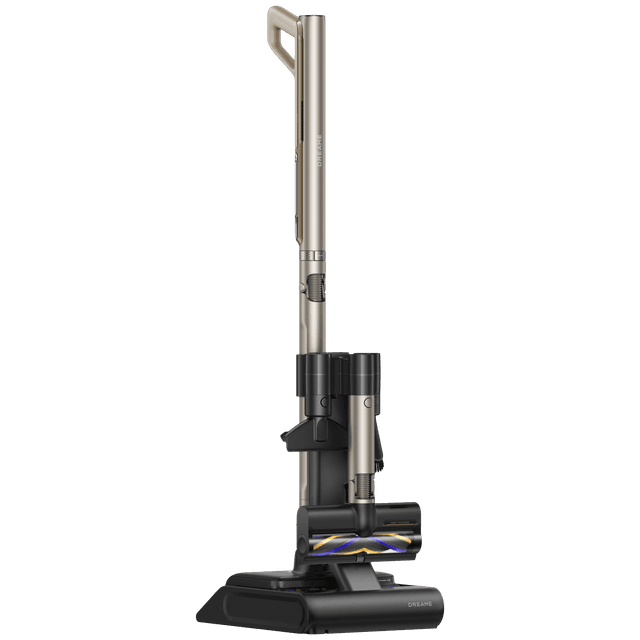DREAME Aqua Air - Steelstofzuiger incl. kruimelzuiger - Accuduur 90 min - Champagnegoud