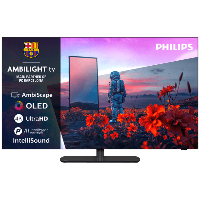PHILIPS 48OLED811/12 Ambilight TV (2026) - Ultra HD 4K - OLED-tv - 48 inch - 2026