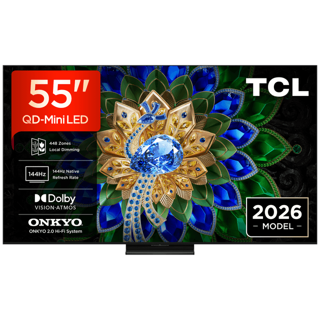 TCL 55A400U QD-Mini-led - Ultra HD 4K - Mini-led-tv - 55 inch - 2026