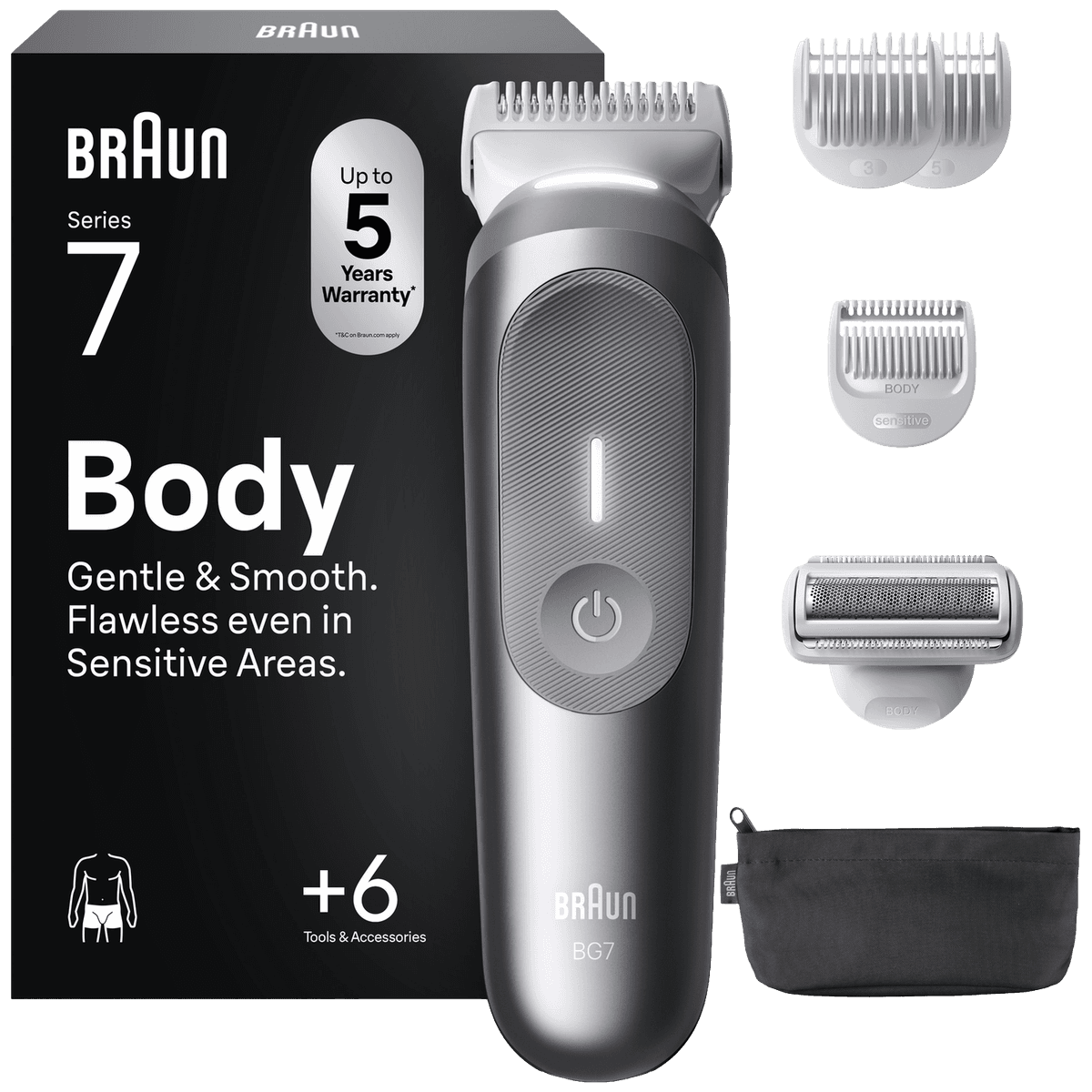 BRAUN BG7550 Multigroomer Grijs — afbeelding 1