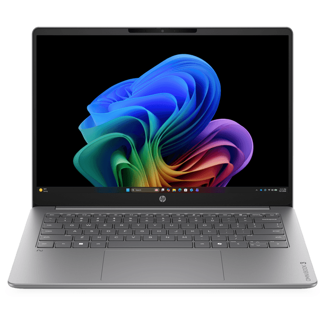 HP OmniBook 3 NG AI 14-hz0814ndx - 14 inch - 2K - Qualcomm Snapdragon X1-26-100 - 16 GB - 512 GB - Adreno™ Onboard Graphics - QWERTY