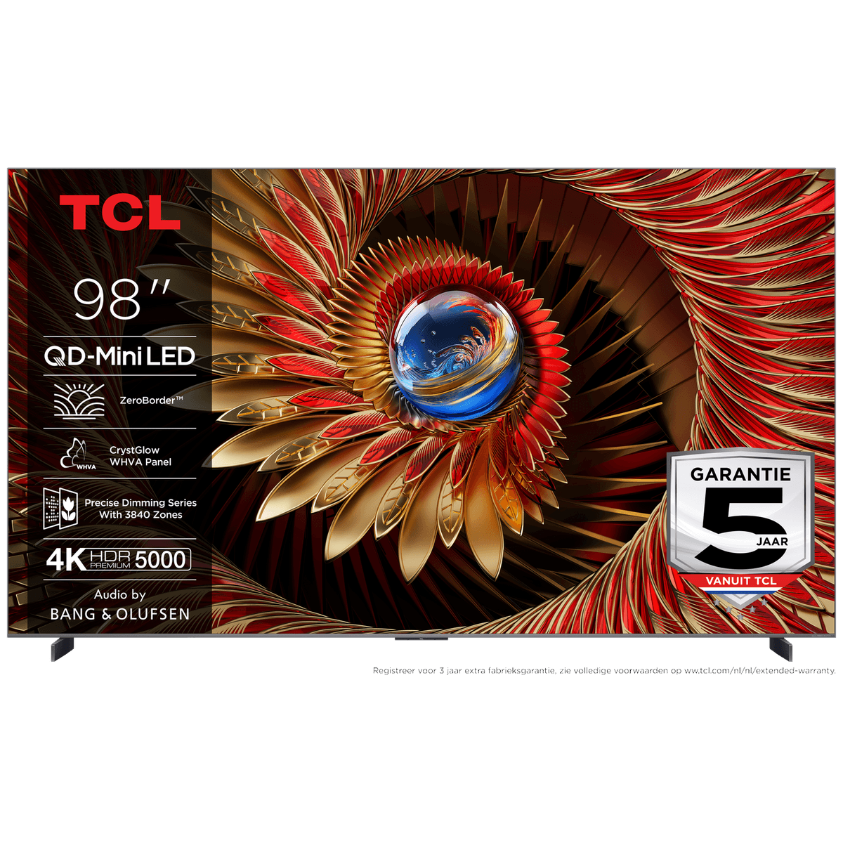 TCL 98C8K - Ultra HD 4K - Mini-led-tv - 98 inch - 2025 — afbeelding 1