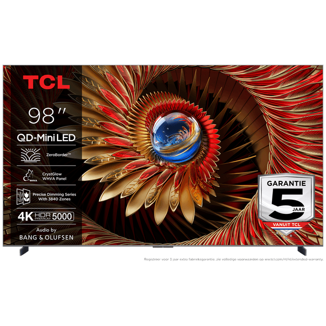 TCL 98C8K - Ultra HD 4K - Mini-led-tv - 98 inch - 2025