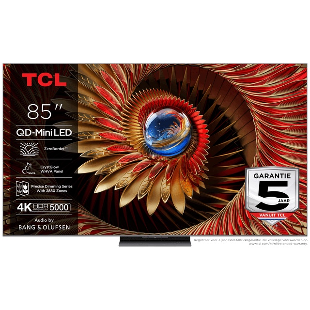 TCL 85C8K - Ultra HD 4K - Mini-led-tv - 85 inch - 2025