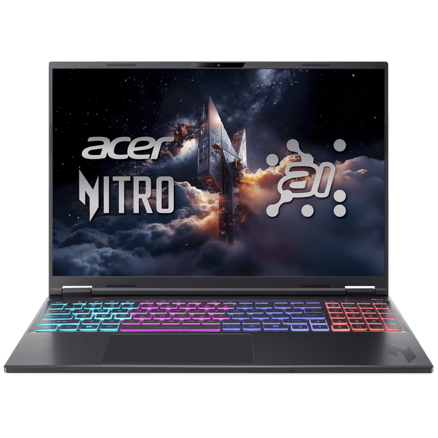 ACER Nitro 16S AI AN16S-61-R6CU - 16 inch - WQXGA - AMD Ryzen™ AI 7 350 - 16 GB - 512 GB - GeForce RTX™ 5060 - QWERTY