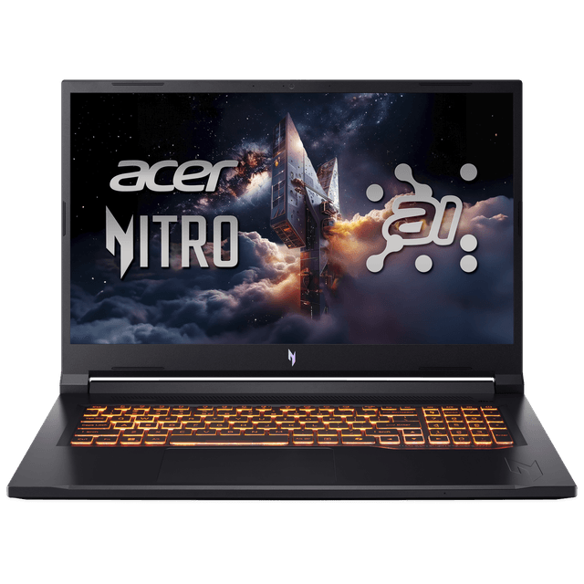 ACER Nitro V 17 AI ANV17-41-R53N - 17.3 inch - QHD - AMD Ryzen 7 260 - 16 GB - 512 GB - GeForce RTX™ 5070 - QWERTY