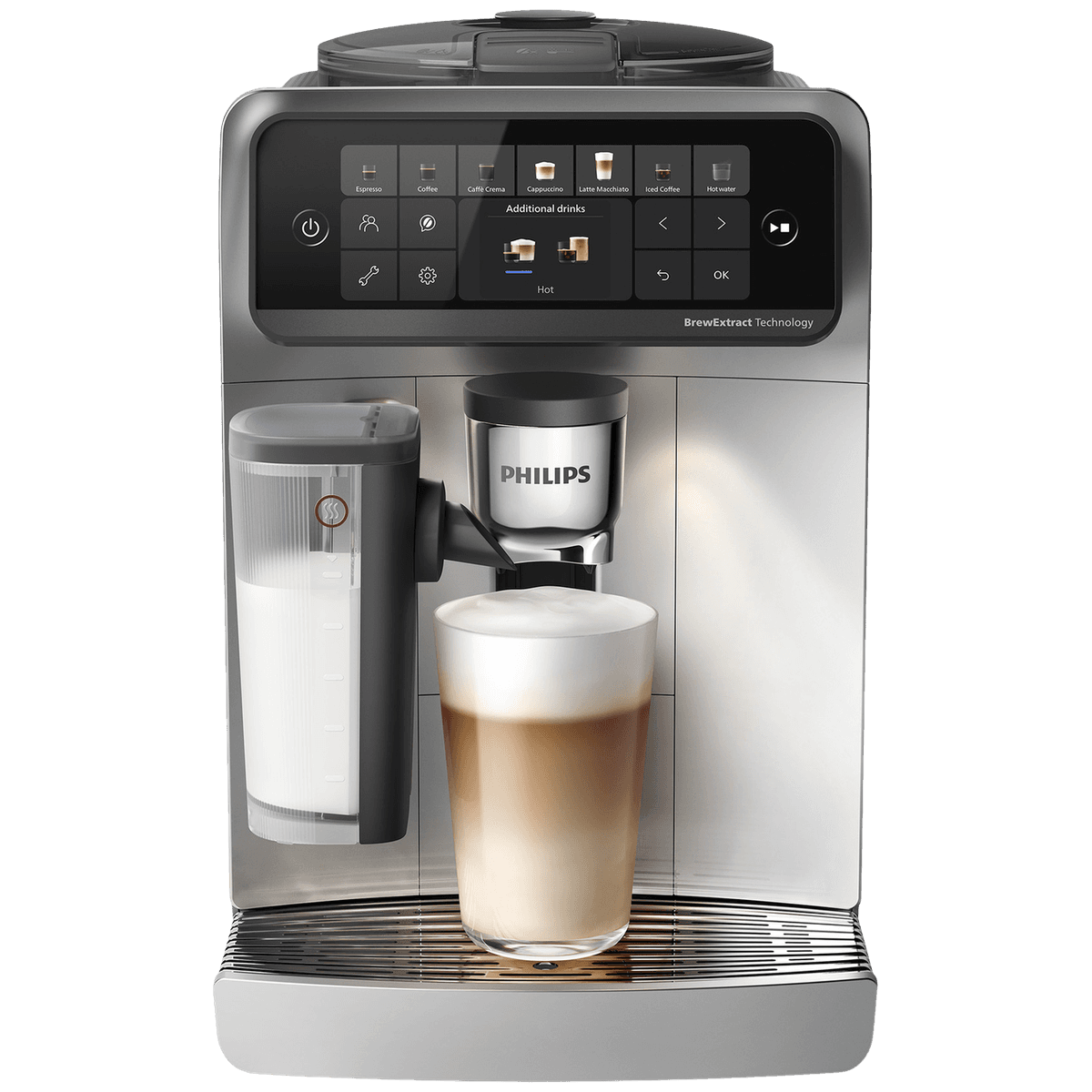 PHILIPS EP6551/10 - Volautomatische espressomachine - Grijs — afbeelding 1
