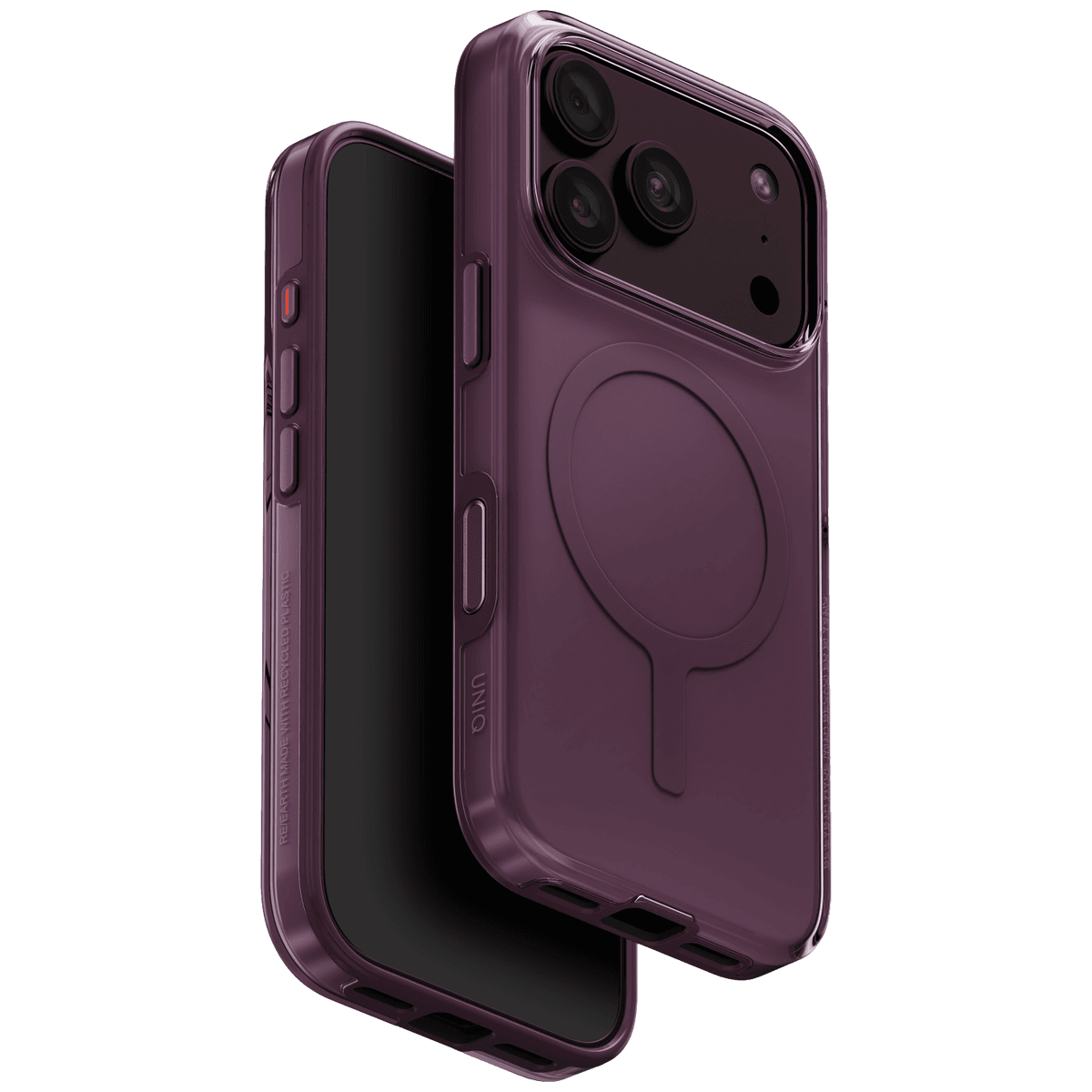 UNIQ Maglick charging clario (ECO) Telefoonhoesje voor Apple iPhone 18 Pro Paars — afbeelding 1