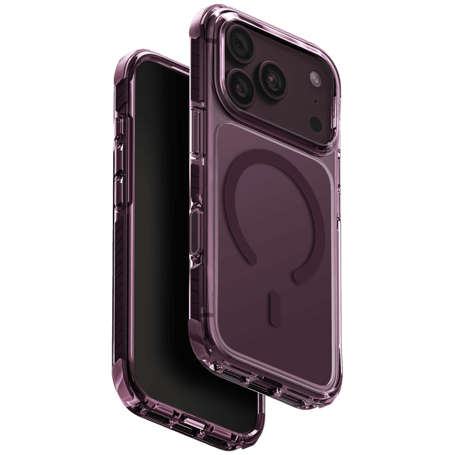 UNIQ Maglick charging combat Telefoonhoesje voor Apple iPhone 18 Pro Rood