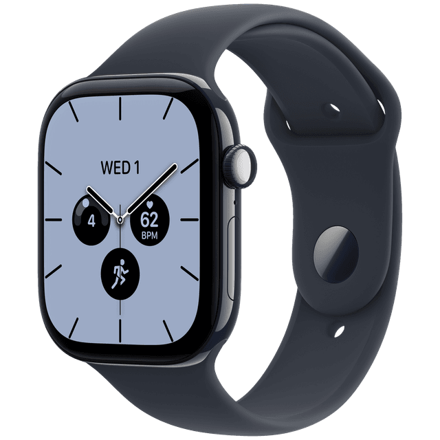 APPLE Watch Series 12 GPS + Cellular 46mm - Night Blue Ceramic Case - Sport Band - S/M - Smartwatch Navy Blue