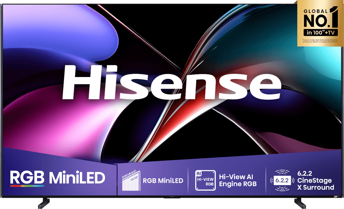 HISENSE 100UXQ - Ultra HD 4K - Mini-led-tv - 100 inch - 2025 — afbeelding 1