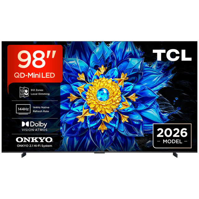 TCL 98P8L Google TV - Ultra HD 4K - QD-Mini-LED-tv - 98 inch - 2026
