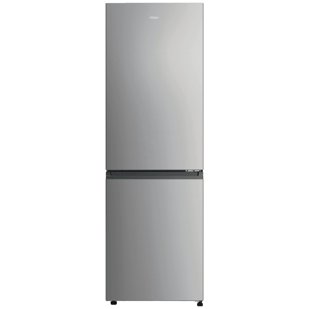 HAIER HDPR1618CNPK - breedte 59.5 cm - hoogte 185 cm - inhoud 355 l - NoFrost Koel-vriescombinatie Inox — afbeelding 1