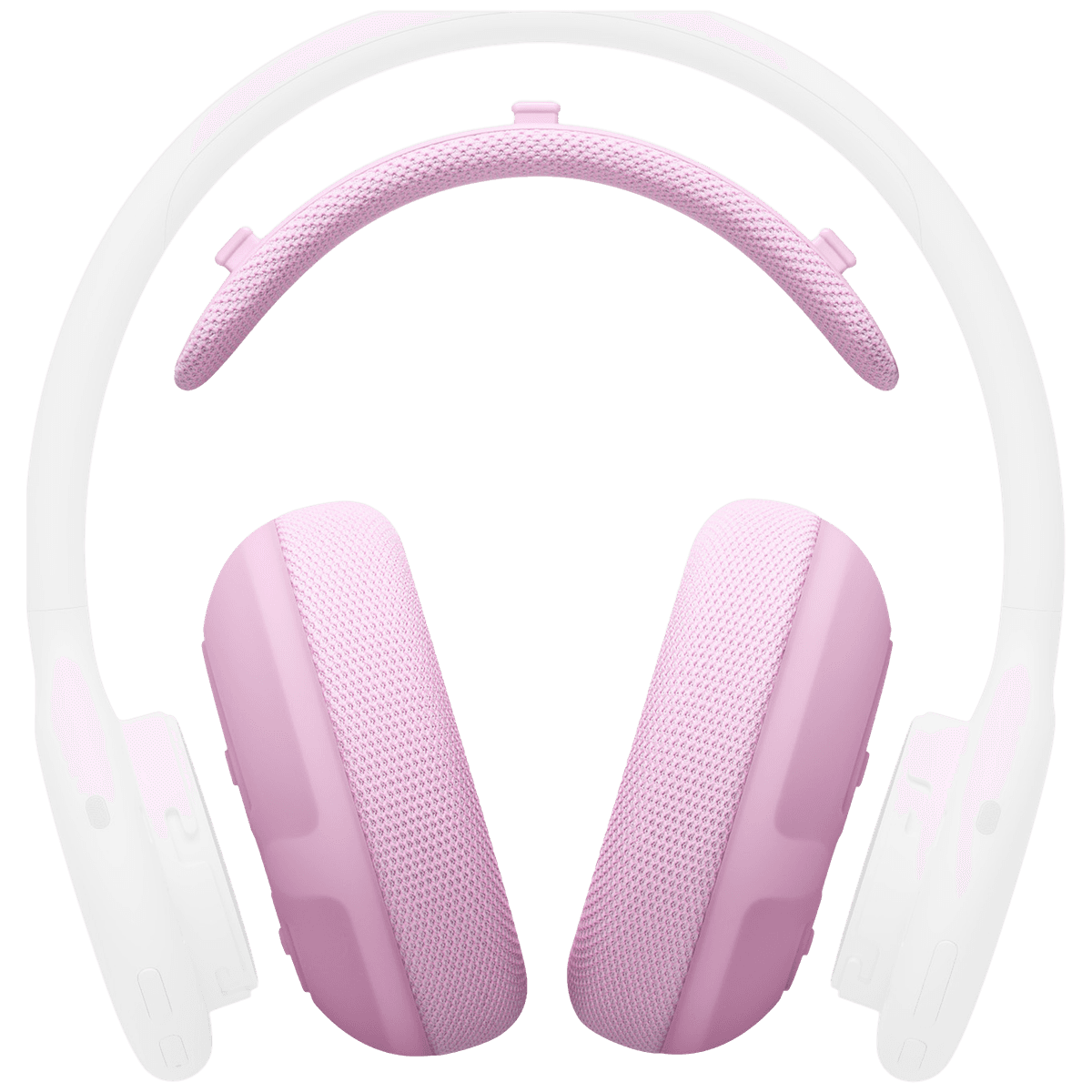 BEATS 360 Performance Kussenset - Kussens van hoogwaardig gebreid textiel voor oorschelpen en hoofdband Pink — afbeelding 1