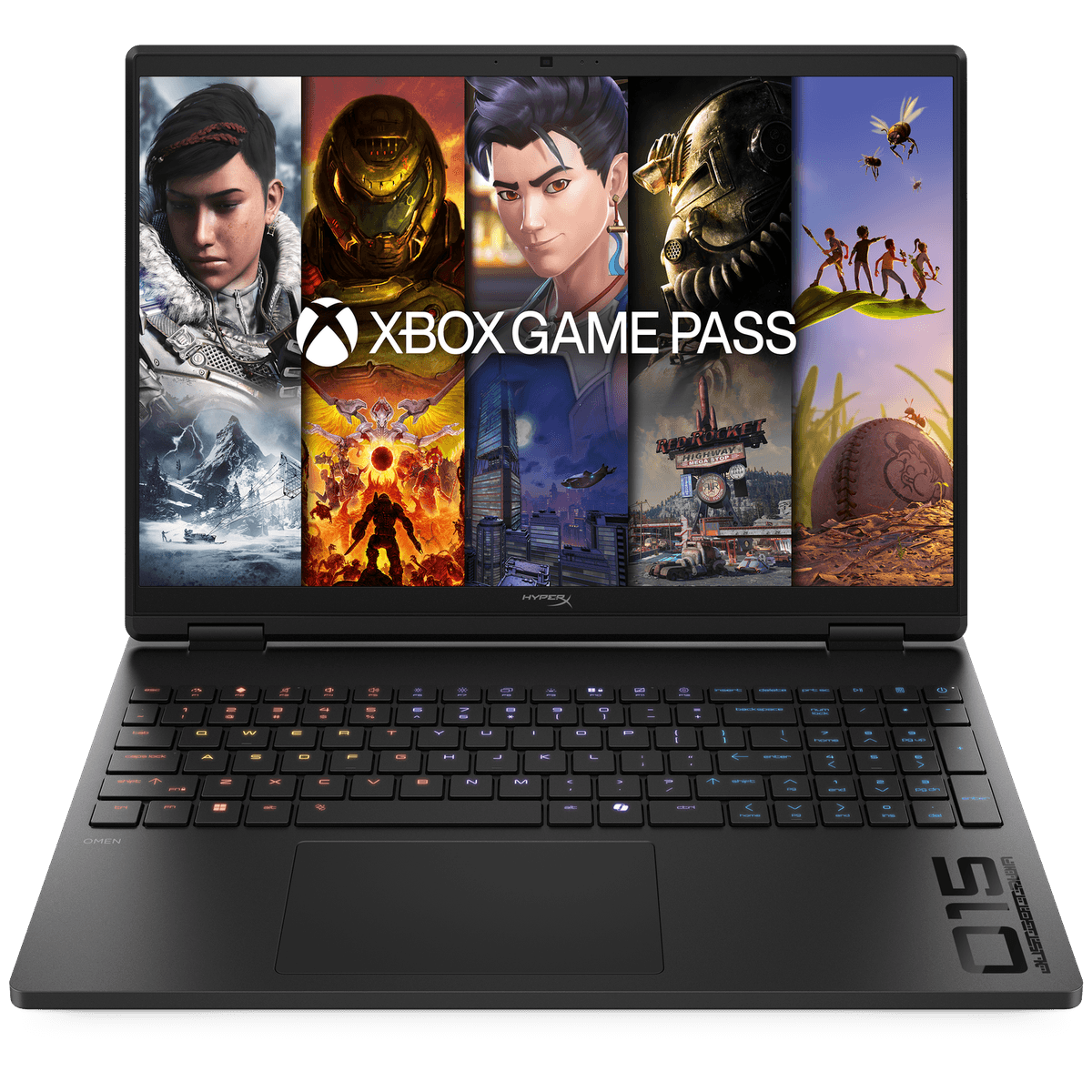 HYPERX OMEN 15-ga0860nd - 15.3 inch - 2K - Intel Core i7-14650HX - 16 GB - 512 GB - GeForce RTX™ 5060 - QWERTY — afbeelding 1