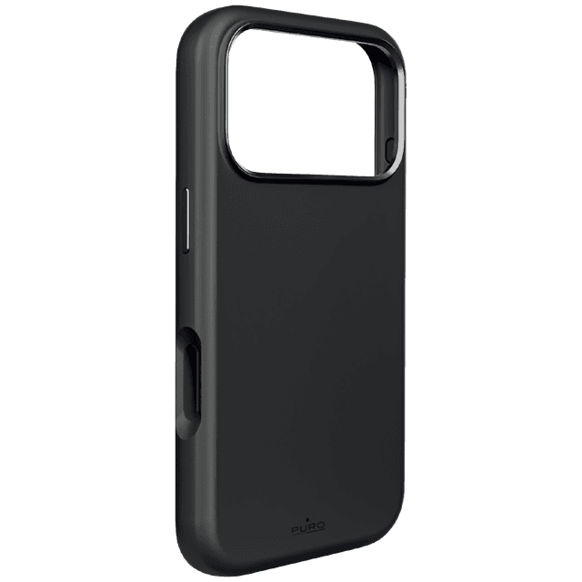 PURO Icon Mag Cover Telefoonhoesje voor Apple iPhone 18 Pro Zwart