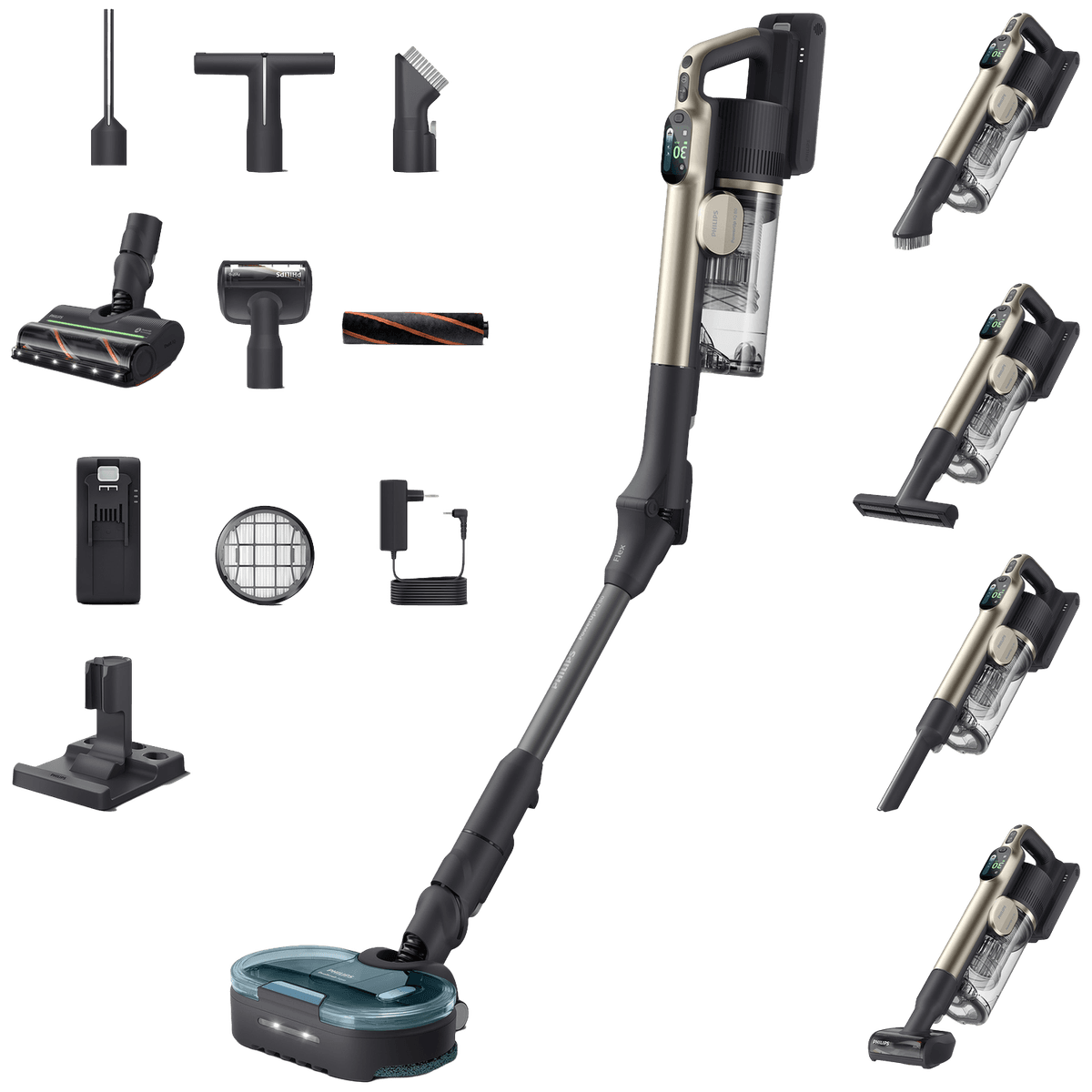 PHILIPS PowerUp IQ 80 Aqua Complete - XC8384/10 — afbeelding 1