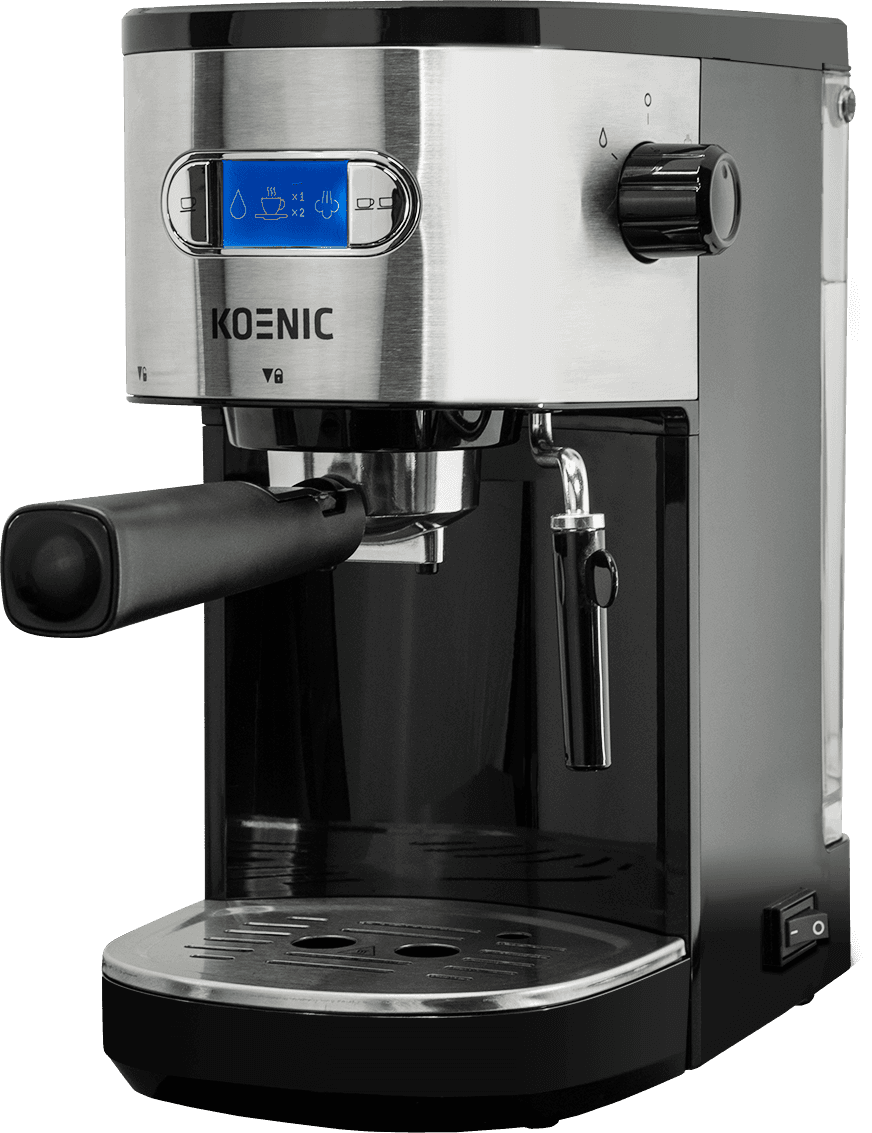 KOENIC KEM 2320 M - Semi-automatische espressomachine - Zilver — afbeelding 1