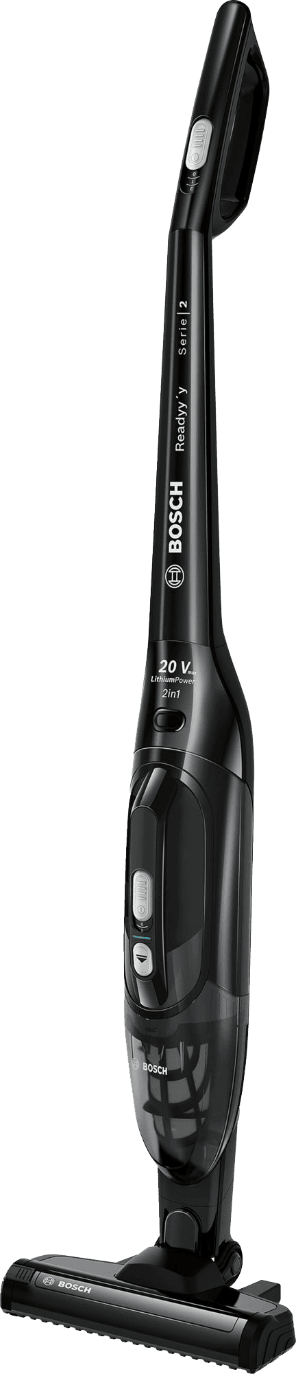 BOSCH BCHF220B Readyy'y Serie 2 - Steelstofzuiger incl. kruimelzuiger - Accuduur 44 min - Zwart