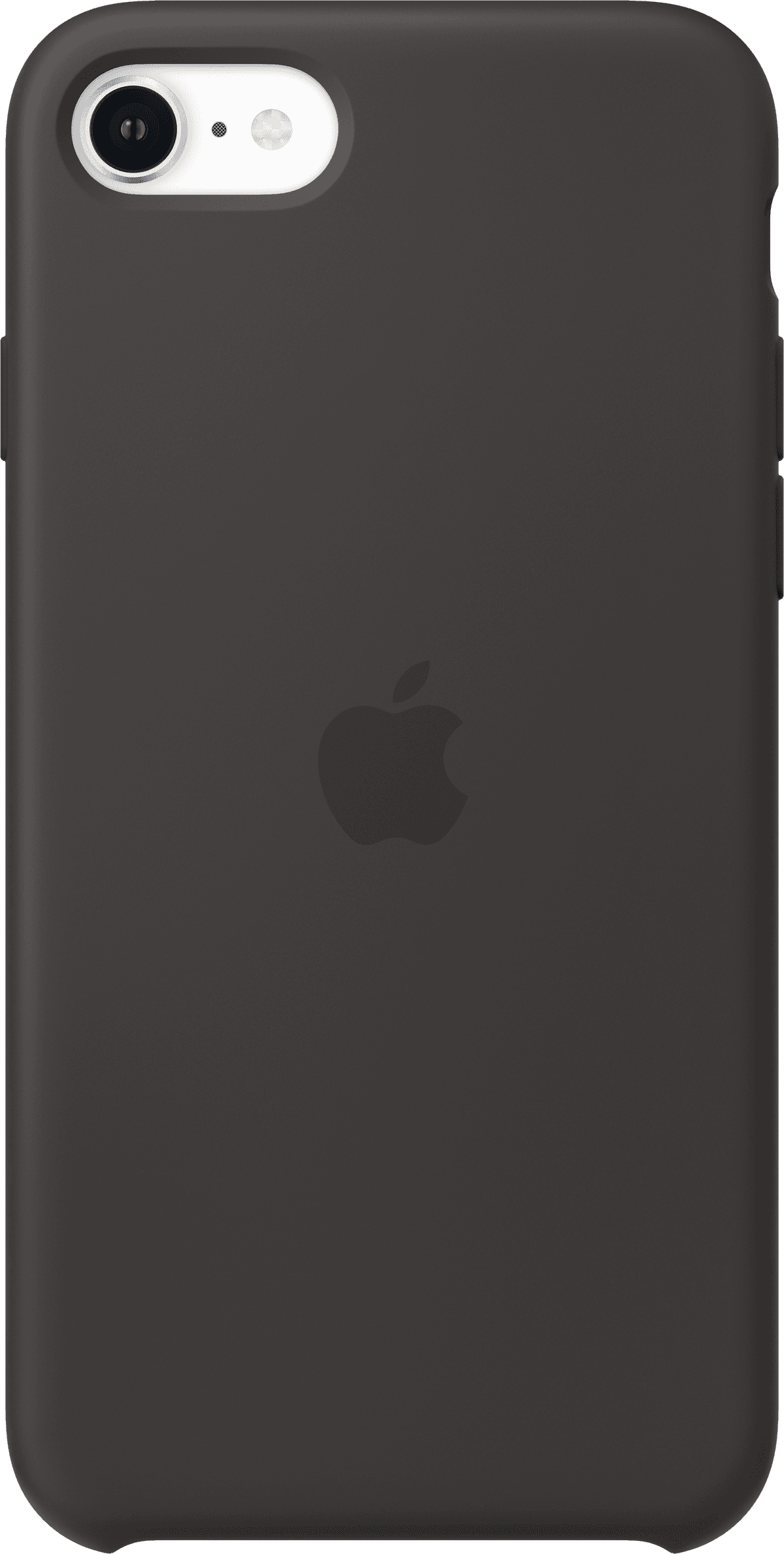 APPLE iPhone SE Siliconen Case Zwart — afbeelding 1