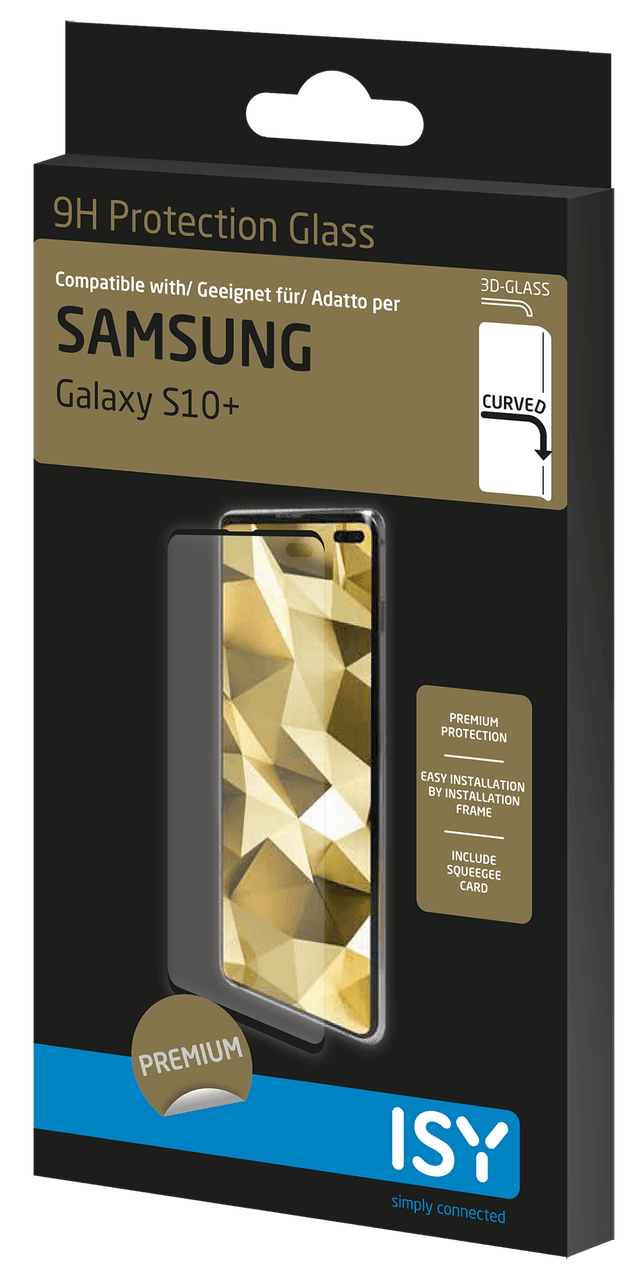 ISY Samsung Galaxy S10+ Zwart