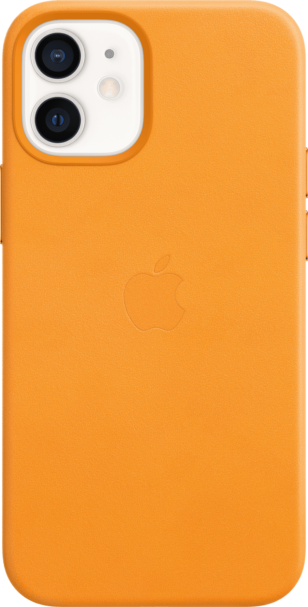 Apple Iphone 12 Mini Leren Case California Poppy — afbeelding 1