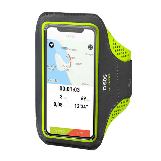 SBS MOBILE Ultra Light Sport Armband XXL Zwart
