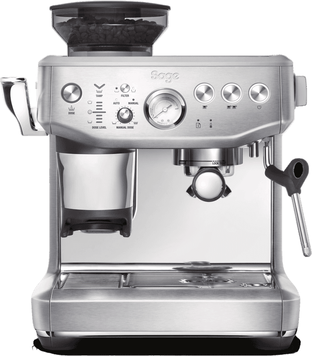 SAGE the Barista Express Impress - Pistonmachine - Zilver
