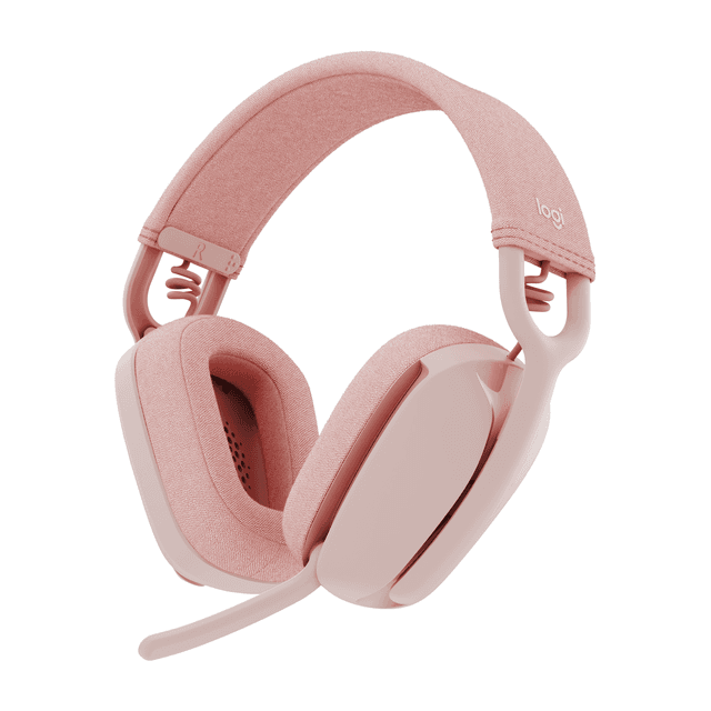 LOGITECH 981-001224 Over-ear Draadloze headset Met Noise-cancelling Roze
