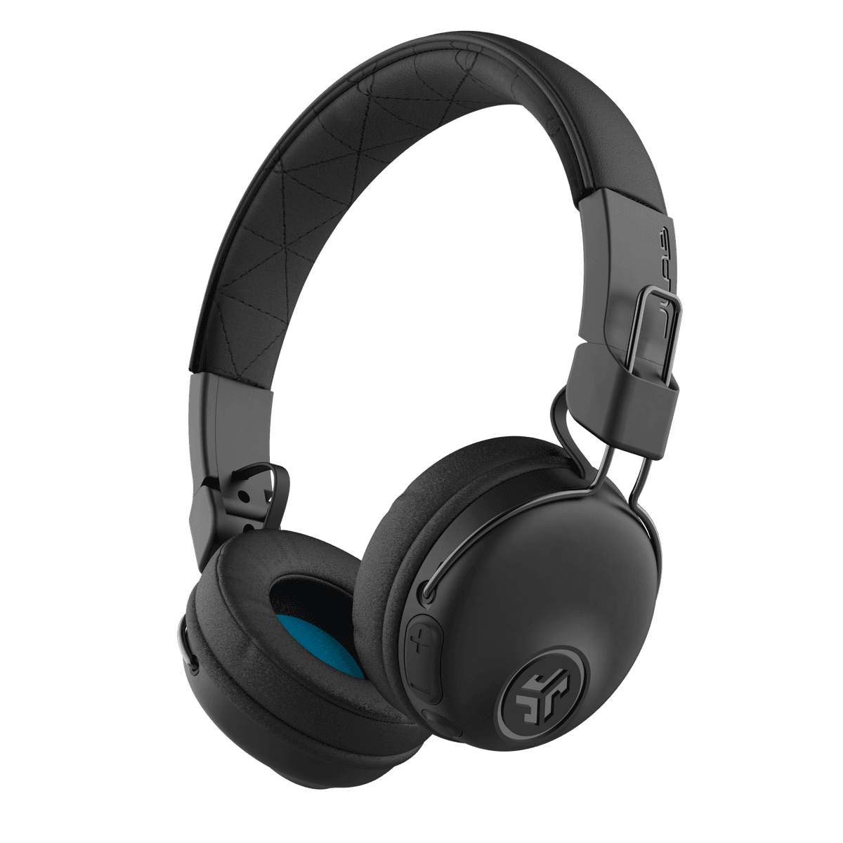 JLAB IEUHBASTUDIORBLK4 On-ear Draadloze hoofdtelefoon Zwart — afbeelding 1