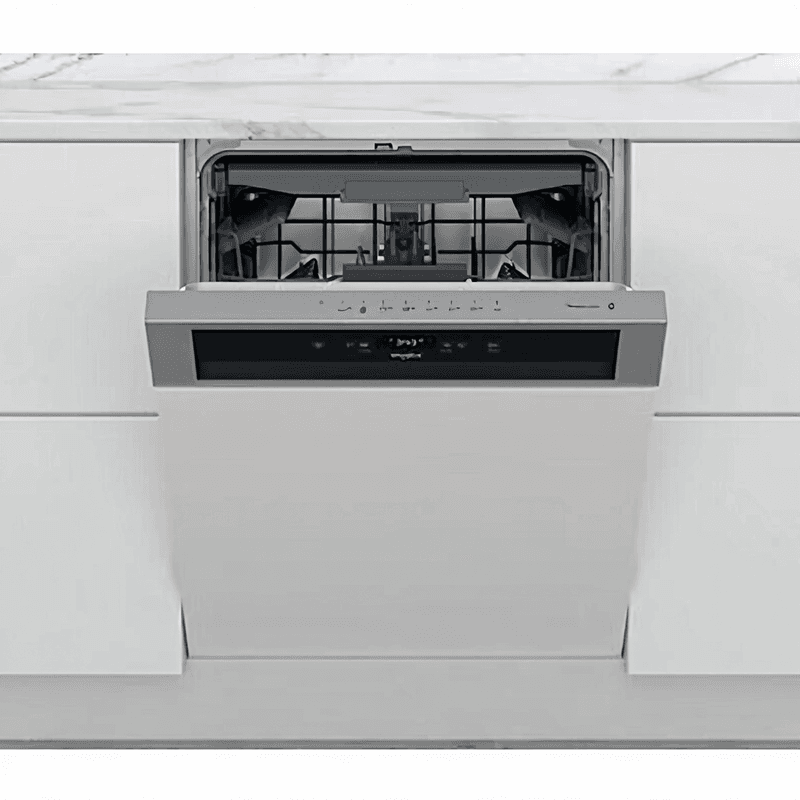 Whirlpool WBC3C34PFX - Semi-ingenbouw vaatwasser - RVS A+++ — afbeelding 1