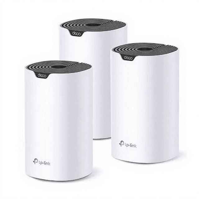 TP-Link Deco S7 (3-pack) Dual-band (2.4GHz / 5GHz) Wi-Fi 5 (802.11ac) White, Black Internal.