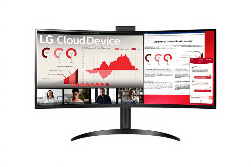 LG ThinClient BOX AIO 34CR651N-6P — afbeelding 1