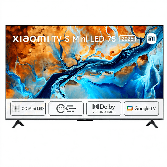 Xiaomi TV S 2025 - Mini LED TV - 75” 4K HDR 144Hz Dolby Atmos