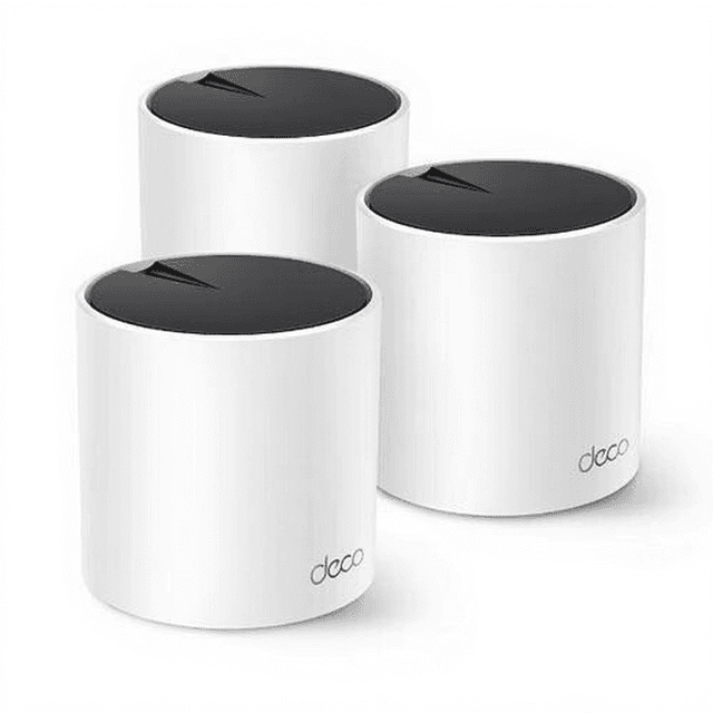 TP-Link DECO X55 (3-Pack) Dual-band (2.4GHz / 5GHz) Wi-Fi 6 (802.11ax) Whole Home Mesh Wi-Fi System.