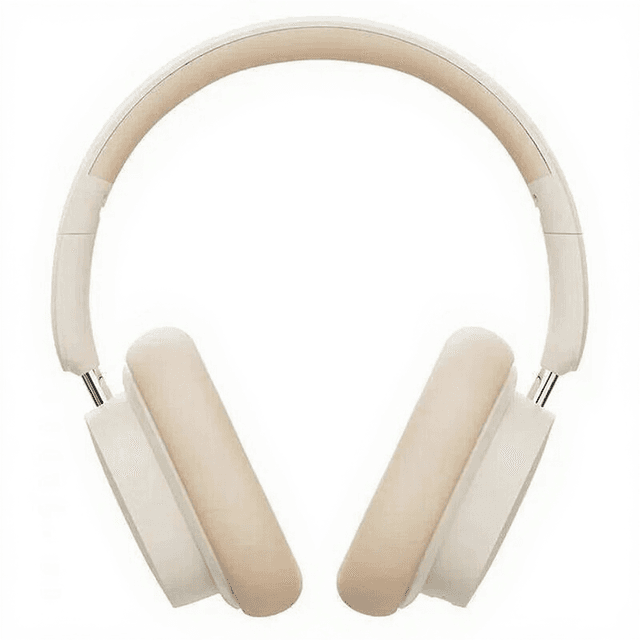 Bluetooth hoofdtelefoon Baseus Bowie D05 crèmewit
