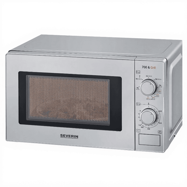 Severin MW 7780 - Compacte magnetron met grill - 20 L inhoud 6 vermogensniveaus 800 W uitgang