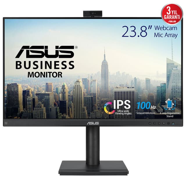 ASUS BE249QFK monitor 60,5 cm (23,8") 1920 x 1080 pixels Full HD LCD zwart