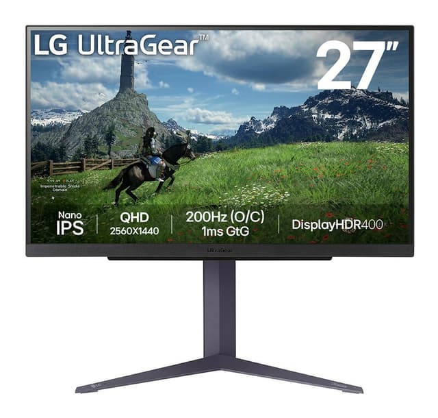 LG 27GS85Q-B computermonitor 68,6 cm (27") 2560 x 1440 pixels Quad HD lcd zwart