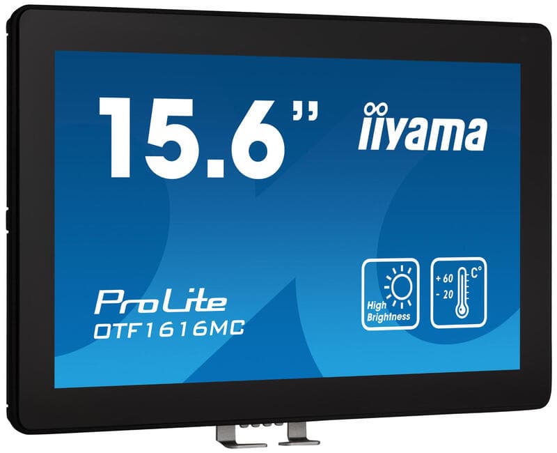 iiyama OTF1616MC-B1 computermonitor 39,6 cm (15.6") 1920 x 1080 pixels Full HD LCD aanraakscherm zwart — afbeelding 1