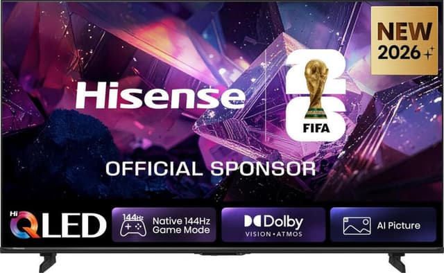 Hisense 50E7S PRO – 50 inch – 4K QLED – 144Hz Smart TV
