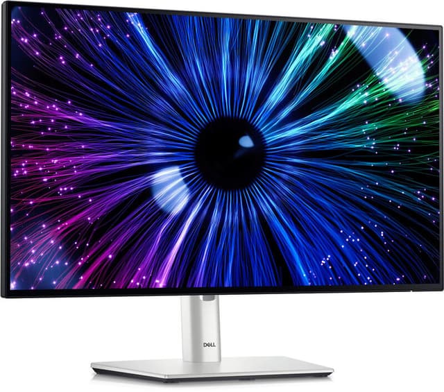 DELL UltraSharp U2424HE computermonitor 60,5 cm (23.8") 1920 x 1080 pixels Full HD LCD zwart, zilver