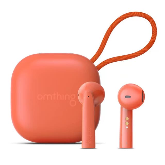 Omthing AirFree Pods EO005 (Wit Zwart Oranje) Compatible with Apple & Android Draadloze Oordopjes Oranje