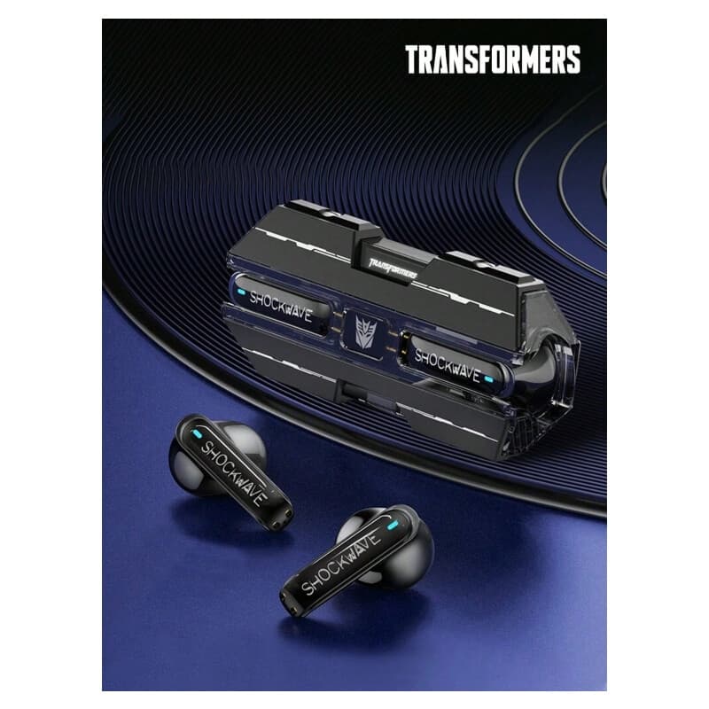 Transformers TF-T01 Bluetooth-headset, half-in-ear, lange batterijduur, zwart — afbeelding 1