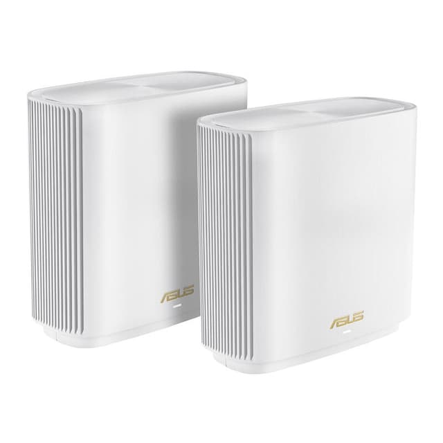 ASUS ZenWiFi AX (XT9) AX7800 2-pack Wit Tri-band (2,4 GHz / 5 GHz / 5 GHz) Wi-Fi 6 (802.11ax) 4 interne antennes