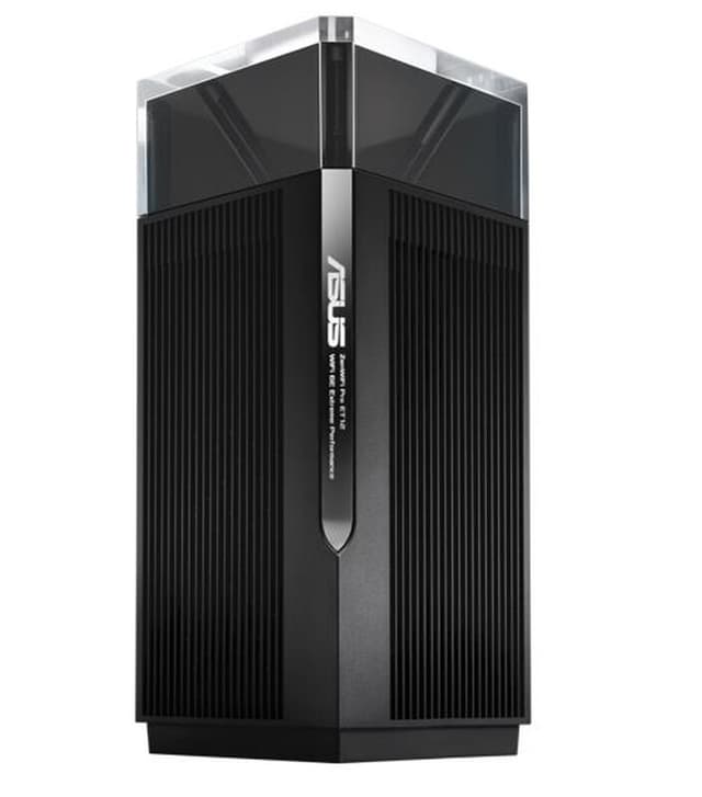 ASUS ZenWiFi Pro ET12 tri-band (2,4 GHz / 5 GHz / 6 GHz) Wi-Fi 6E (802.11ax) zwart 3 interne antennes