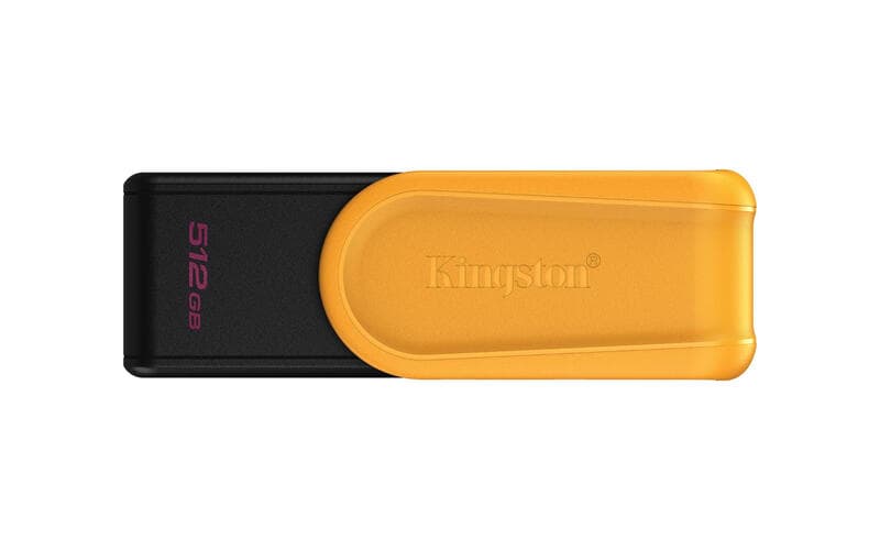 Kingston Technology DataTraveler 512GB Portable USB 3.2 Gen 1 Exodia S (Black/Yellow) — afbeelding 1
